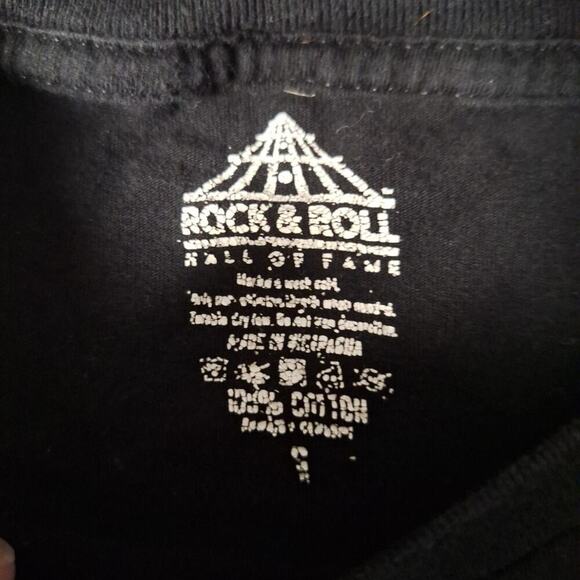 Rock & Roll Hall of Fame 2021 Induction T-Shirt Black Shirt Size Small Cotton - Picture 3 of 7